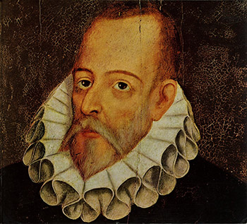 Juan de Jauregui - Retrato Miguel de Cervantes
